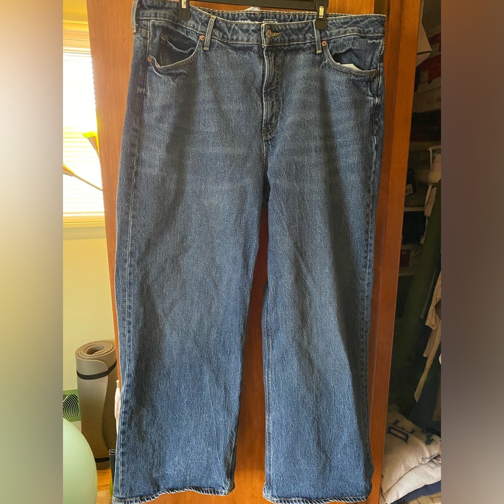 Old Navy Blue Women's Flare & Wide Leg Jeans